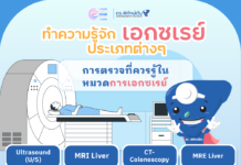 การตรวจที่ควรรู้ในหมวดการเอกซเรย์